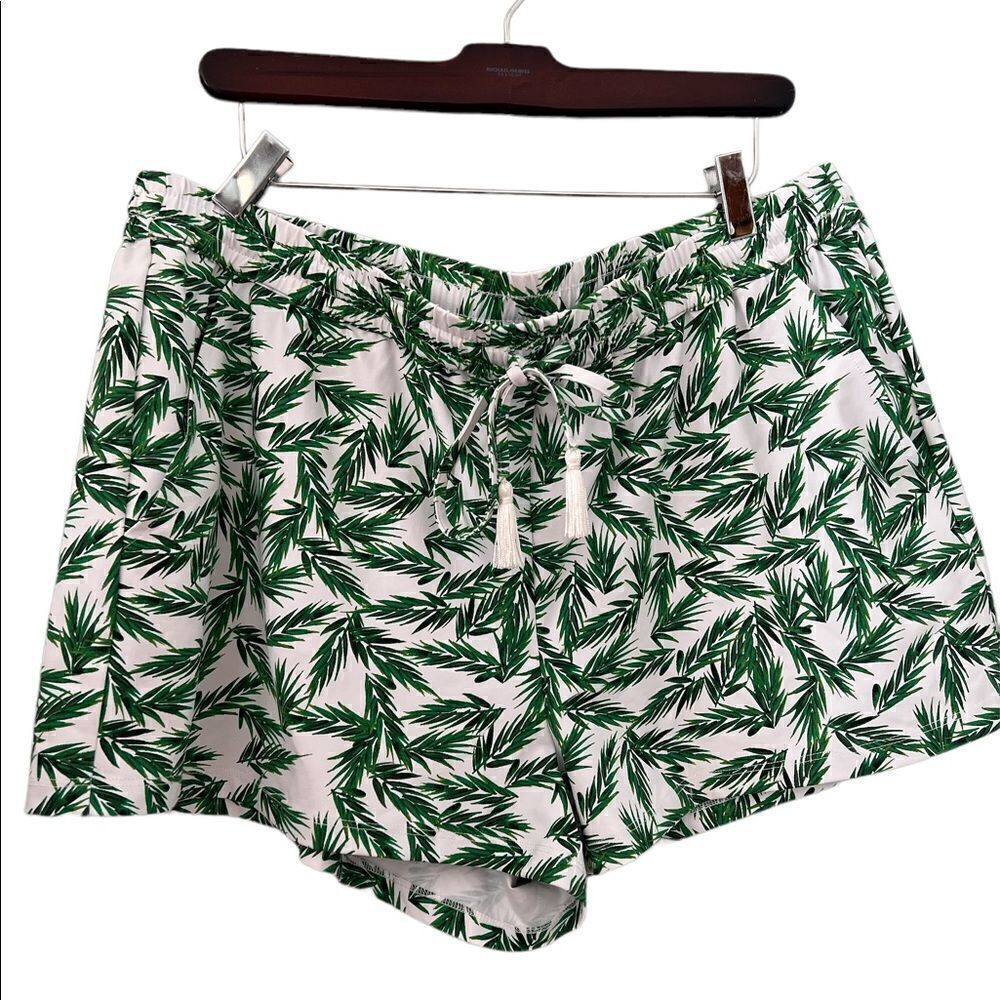Persifor Rory Short in green palm leaf XL